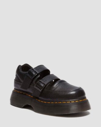Pantofi Mary Jane din piele Napa măcinată Buzz