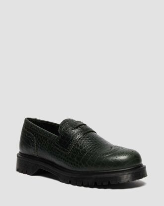 PENTON BROGUE Mocasin din piele embosată
