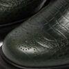 PENTON BROGUE Mocasin din piele embosată PENTON BROGUE Mocasin din piele embosată