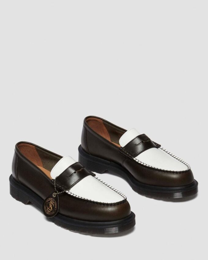 Penton Made In England Mocasin din piele în două nuanțe Penton Made In England Mocasin din piele în două nuanțe