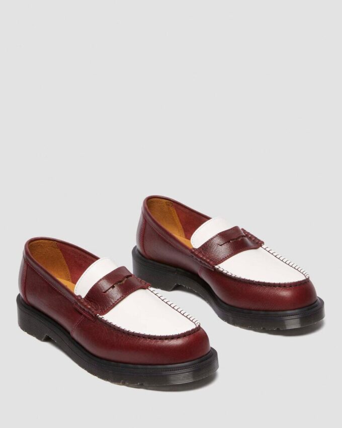 Penton Made In England Mocasin din piele în două nuanțe Penton Made In England Mocasin din piele în două nuanțe