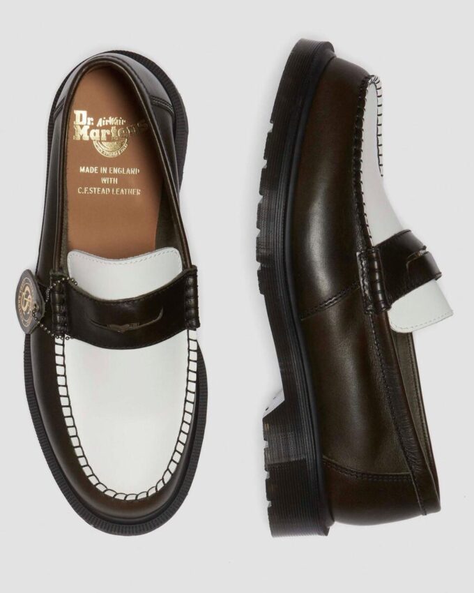 Penton Made In England Mocasin din piele în două nuanțe Penton Made In England Mocasin din piele în două nuanțe