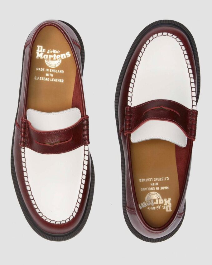 Penton Made In England Mocasin din piele în două nuanțe Penton Made In England Mocasin din piele în două nuanțe