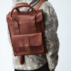 Rucsac din piele Ambassador Leather Rucsac din piele Ambassador Leather