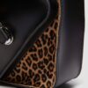 Rucsac din piele Kiev cu imprimeu leopard