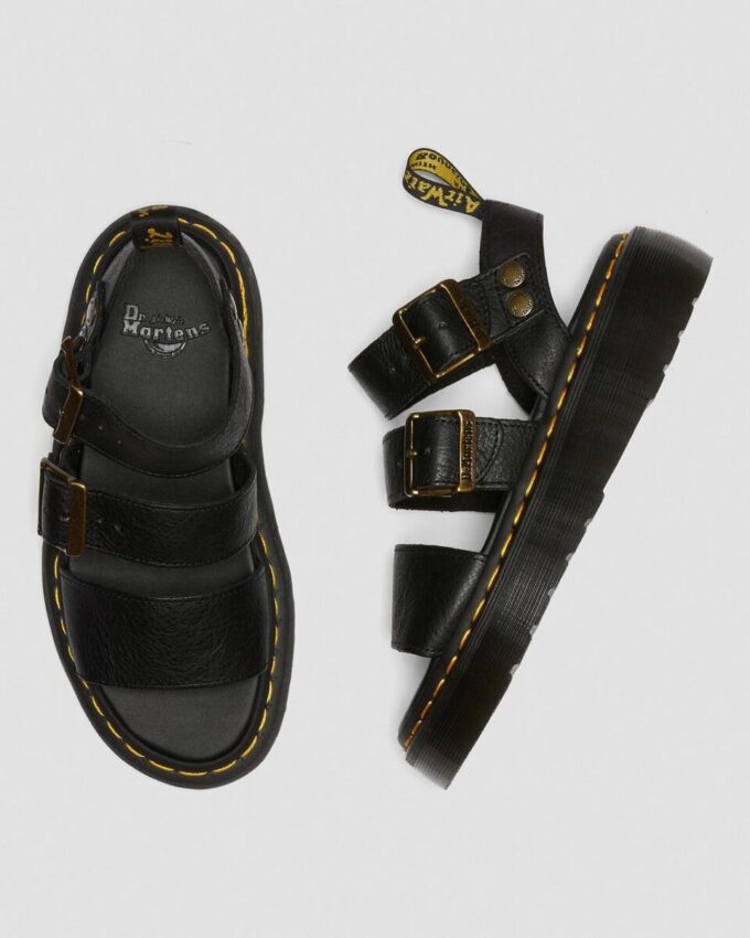 Sandale cu platformă din piele Gryphon Pisa Sandale cu platformă din piele Gryphon Pisa