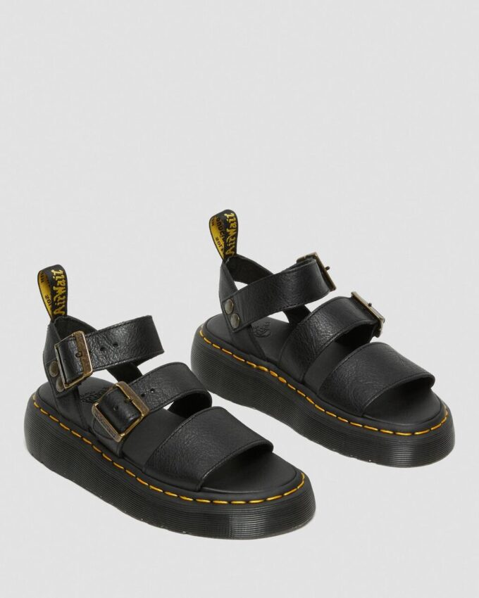 Sandale cu platformă din piele Gryphon Pisa Sandale cu platformă din piele Gryphon Pisa