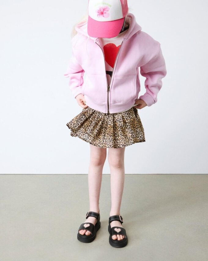 Sandale din piele Junior Marlowe Hearts Sandale din piele Junior Marlowe Hearts