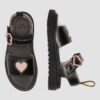 Sandale din piele Junior Marlowe Hearts Sandale din piele Junior Marlowe Hearts