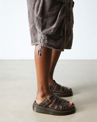 Sandale din piele Maxxy Slide AR Rogue