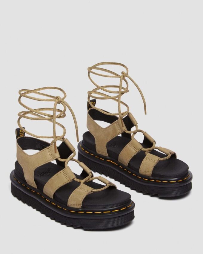 Sandale gladiator din piele nubuc Nartilla Sandale gladiator din piele nubuc Nartilla