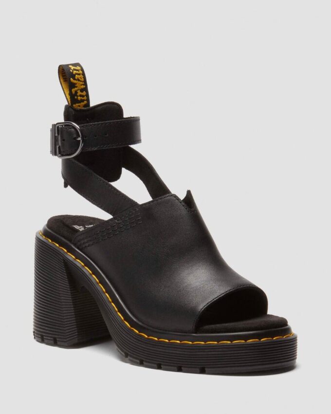 Sandale Millee din piele cu vârf deschis Sandale Millee din piele cu vârf deschis