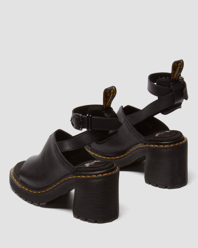 Sandale Millee din piele cu vârf deschis Sandale Millee din piele cu vârf deschis