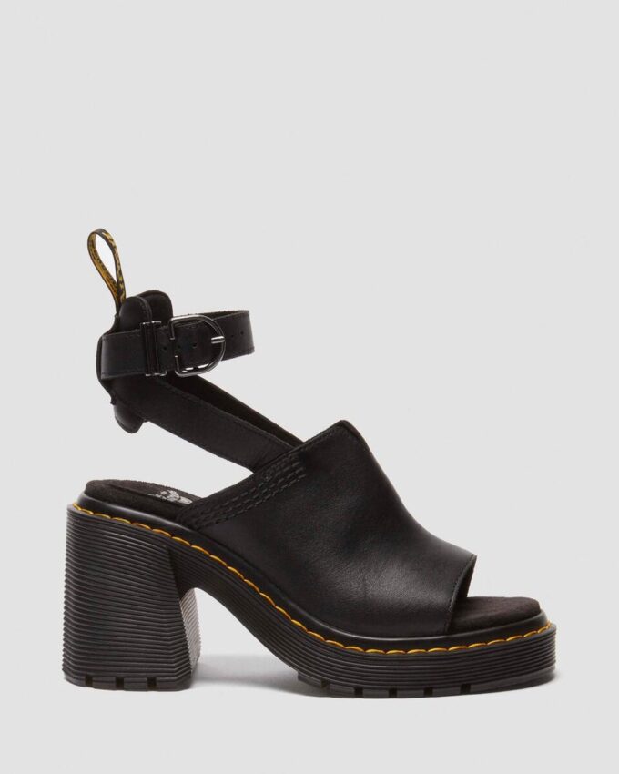 Sandale Millee din piele cu vârf deschis Sandale Millee din piele cu vârf deschis