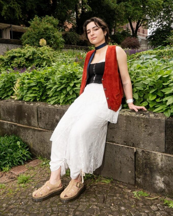 Sandale WRENLIE Bronx din piele de căprioară Sandale WRENLIE Bronx din piele de căprioară