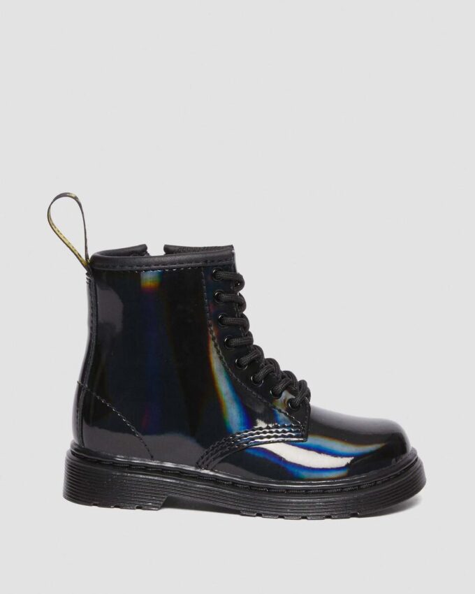 TODDLER 1460 RAINBOW Patent Leather Cizme cu șireturi TODDLER 1460 RAINBOW Patent Leather Cizme cu șireturi